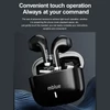 Kép 9/10 - mblue AR02 vezeték nélküli fülhallgató BT 5.4 zajszűrő fél-fülbe sport headset mikrofonnal iOS-hoz és androidhoz - Fehér